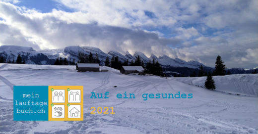 Neujahr 2021 Wandern Winter Schnee Gaplüt Toggenburg