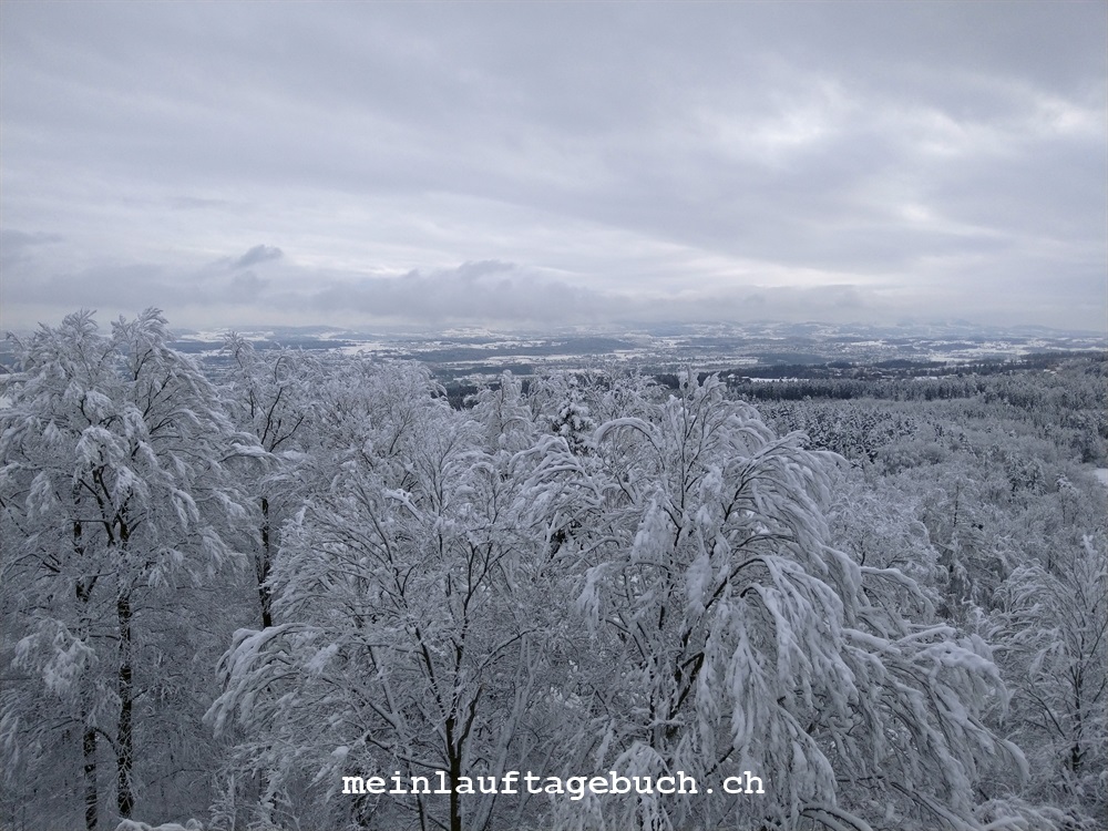 Laufen Winter Schnee Loorenkopf