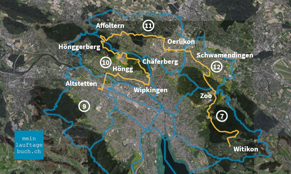 Zürich Kreis Lauf Stadtkreise Laufen