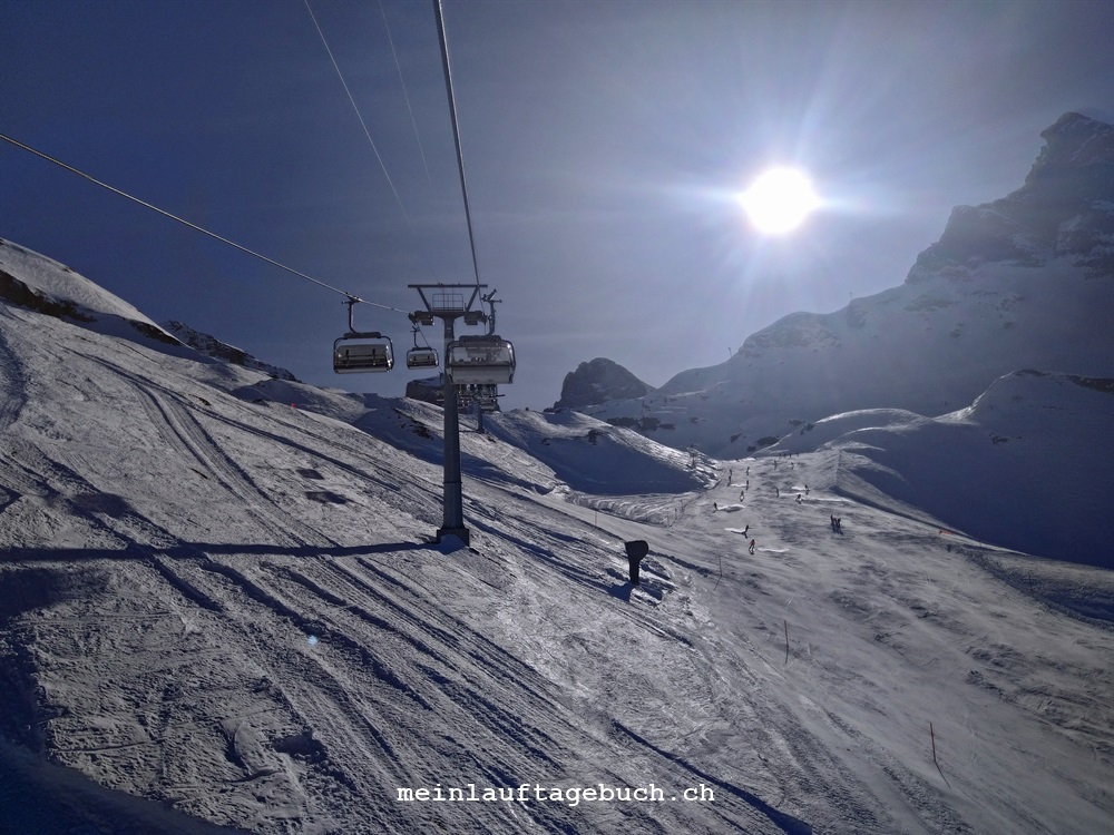 Skifahren Engelberg Titlis Jochpass