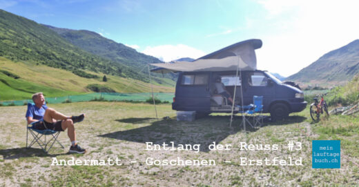 Laufen Reuss Gotthard Andermatt Schöllenen Göschenen Erstfeld