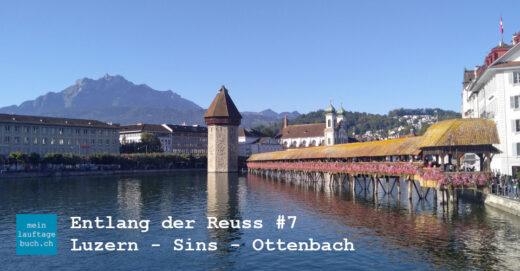 Laufen Erlebnislauf Reuss Luzern Sins Ottenbach