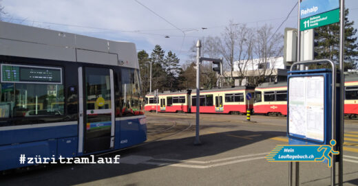 Laufen züritramlauf Zürich Linie 11 Rehalp Auzelg