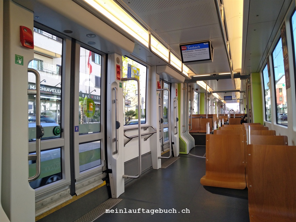Laufen züritramlauf Linie 9 14 Seebach Hirzenbach Triemli