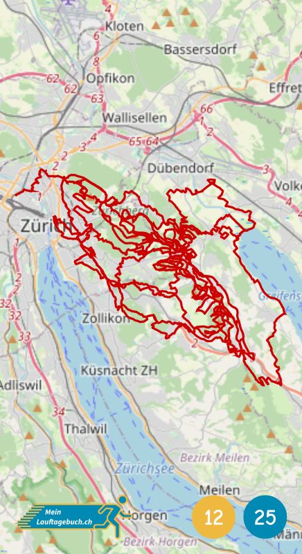 Laufstrecken Karte November 2026